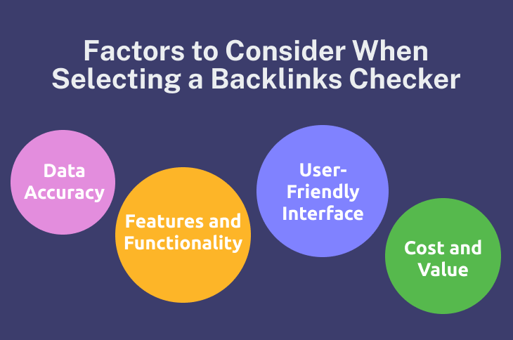 Factors to Consider When Selecting a Backlinks Checker