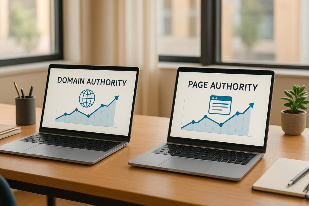 Domain Authority vs Page Authority: Key Differences