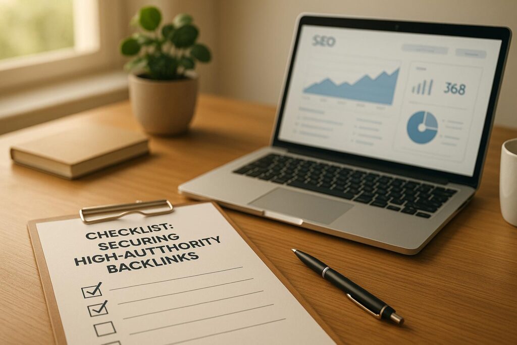 Checklist: Securing High-Authority Backlinks