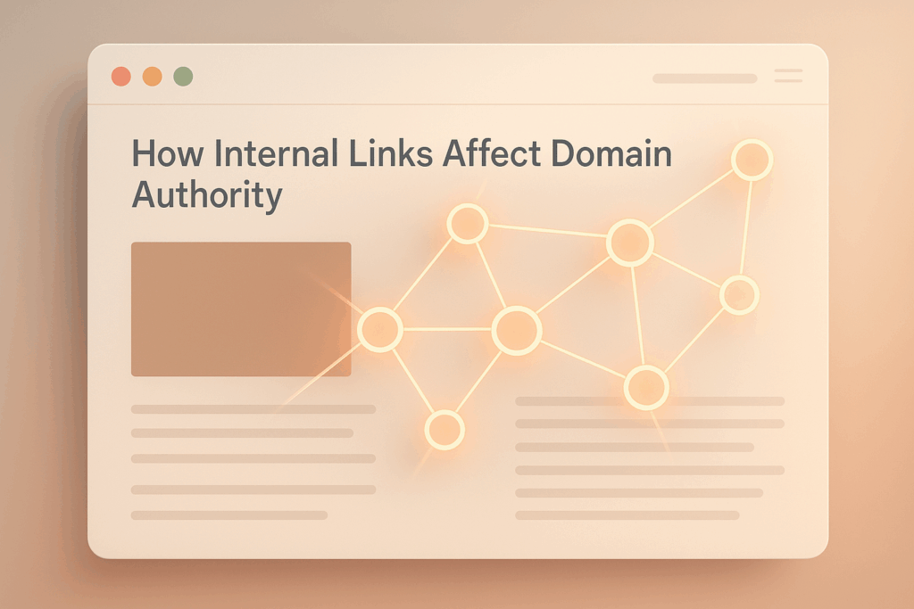 How Internal Links Affect Domain Authority