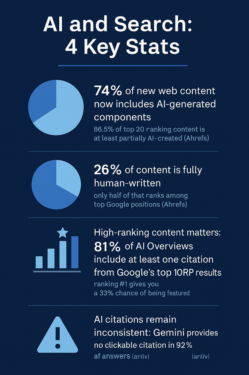 infographic showing how to do LLM SEO 