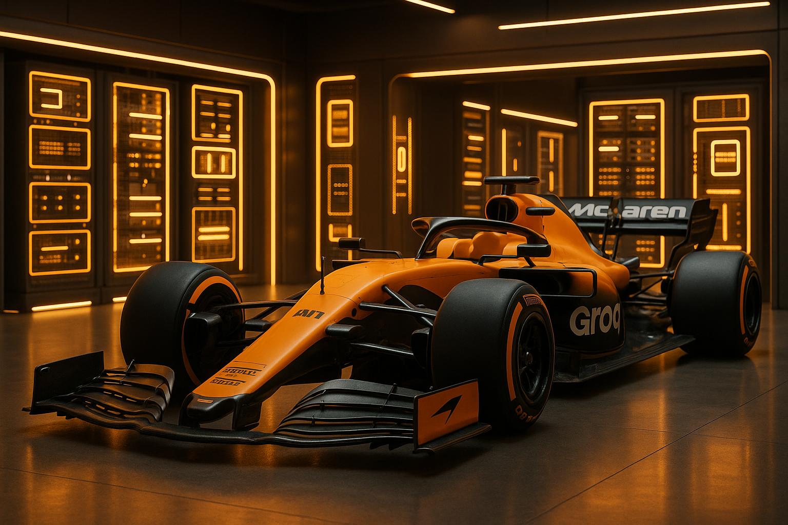 McLaren Racing partners with AI hardware company, Groq