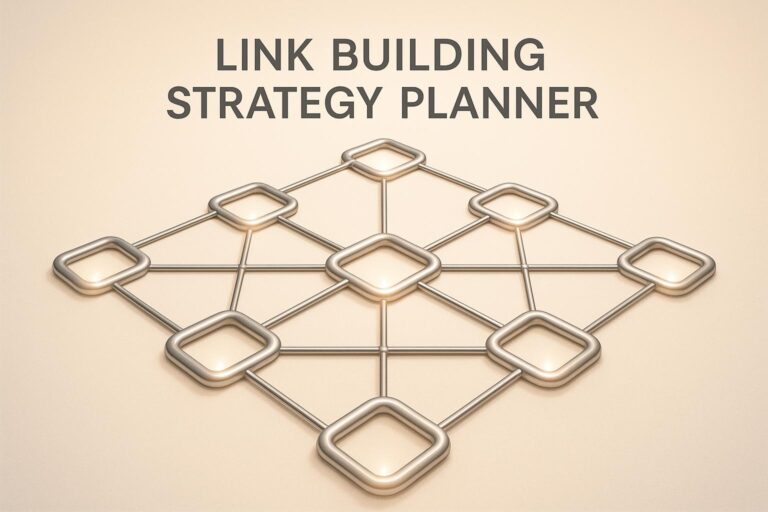 Link Building Strategy Planner
