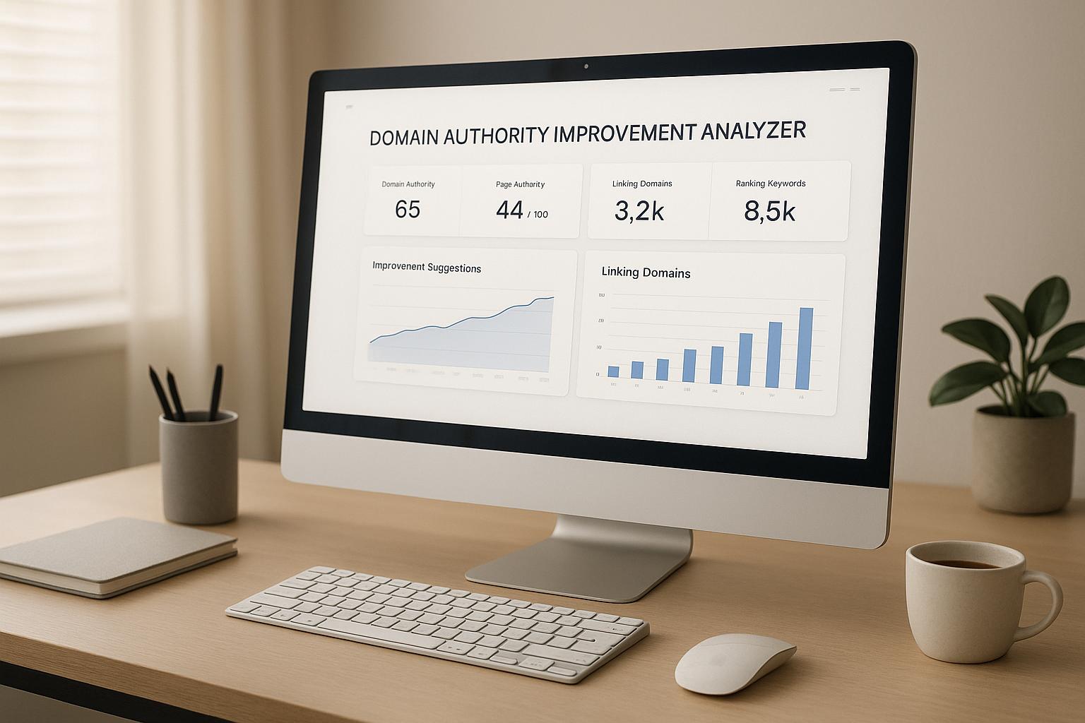 Domain Authority Improvement Analyzer