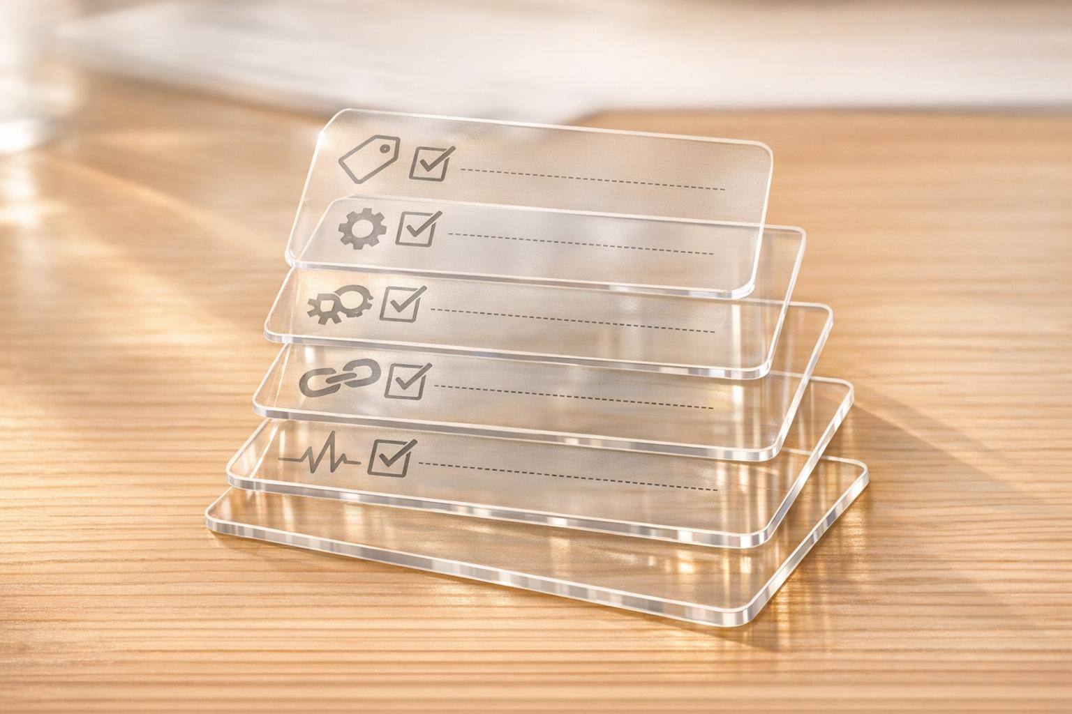 Checklist For ABC Link Quality Control