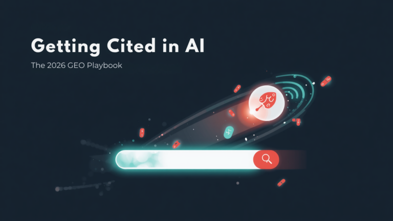 How to Get Cited in AI Search: A Practical 2026 GEO Playbook