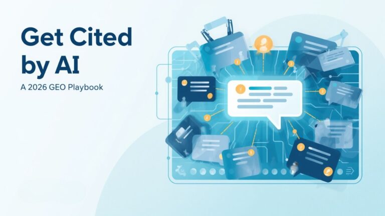 How to Get Cited by AI: A GEO Playbook for 2026