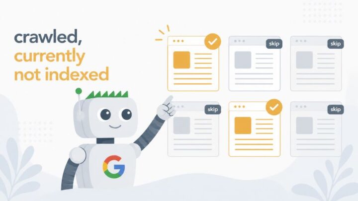 Crawled, currently not indexed: why Google skips your pages in 2026